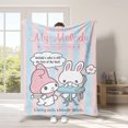 thumbnail image 1 of 3D Printing, Cartoon Soft Double Flannel Blanket, Super Soft Blanket, Suitable For Living Room, Sofa, 1 of 3