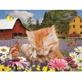 thumbnail image 5 of SUNSOUT INC - I Wuv Flowers - 300 pc Jigsaw Puzzle by Artist: Karen Burke - Finished Size 18" x 24" - MPN# 72042, 5 of 6