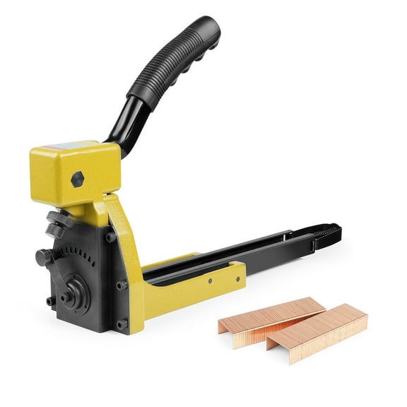 ‎China-top Silver HB3518 Manual Carton Closing Staple Gun, for Closing Cartons Folding Boxes