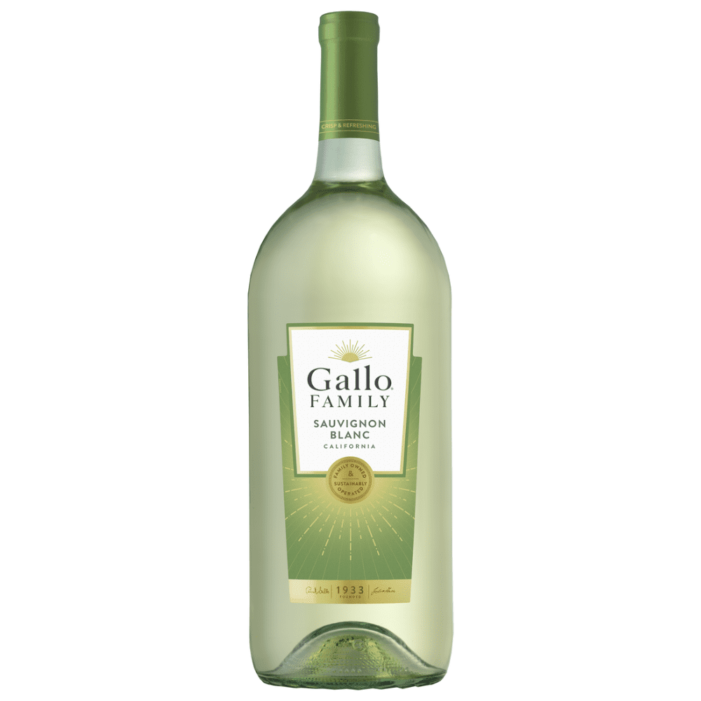 Gallo Family Vineyards Sauvignon Blanc White Wine, 1.5L Bottle