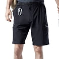 thumbnail image 4 of Wavsuf Mens Shorts Surf Beach Loose Casual with Pockets Summer Black Swimwear Size 2XL, 4 of 5