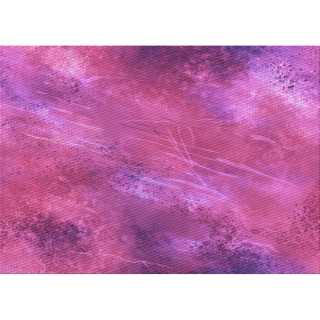 Ahgly Tapis Rectangulaire Lavable en Machine Intérieur Transitionnel Rose Profond, 7 Pieds x 10 Pieds