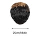 thumbnail image 3 of Xihbxyly Peluca Corta, Decoloración y Teñido de Flequillo, Cabello Corto y Rizado, 3 of 3