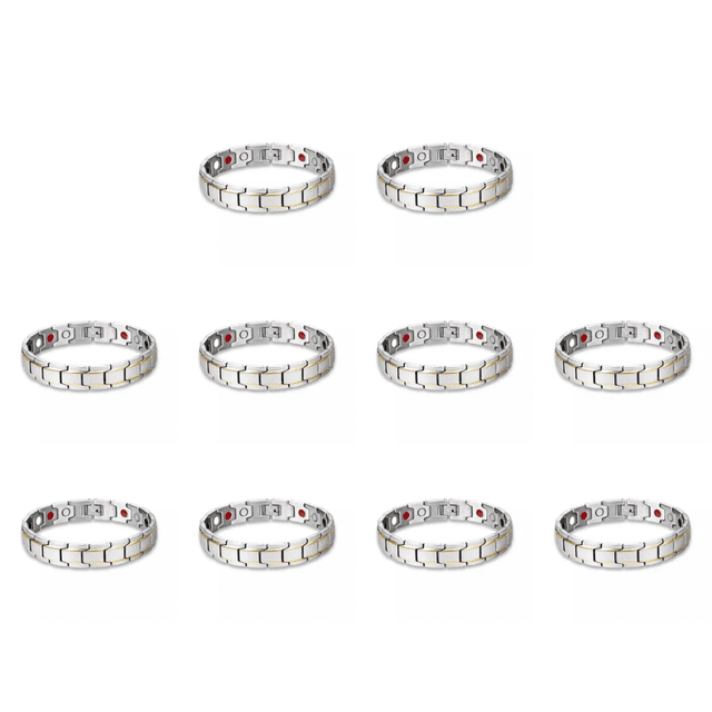Pulseras de pérdida de peso Brazalete de terapia magnética retorcida de energía adelgazante (05)