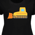 thumbnail image 4 of Inktastic Bulldozer Construction Truck Women's Plus Size T-Shirt, 4 of 5