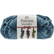 Angle View: Metallic Holiday Yarn-Teal