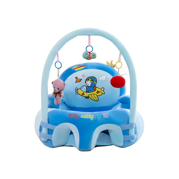 Funda para Asiento Sofá Seguridad Felpa Silla Sin Algodón oscuro azul Likrtyny