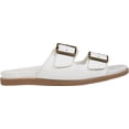 thumbnail image 2 of Women's Journee Collection Whitley Two Strap Slide White Faux Leather 8.5 M, 2 of 6
