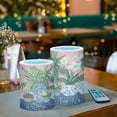 thumbnail image 3 of Yayeee Flameless Candles with Remote Flickering Battery Operated Multi Color Changing, Floral Vase, 3 of 7