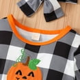 thumbnail image 4 of JLMSPLWG Fall Baby Girl Outfit Newborn Halloween Onesie Fall Romper Toddler Outfits for Girls 2t-4t Toddler Coveralls Kids Outfits Infant Clothes, Orange 18-24 Months, 4 of 8