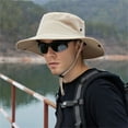 thumbnail image 6 of WINDLAND Wide Brim Sun Hat Fishing Hat For Men Sun Protection With Netting Hiking Hat Safaris Hat Uv Protection Hat Beachs Hat, 6 of 20