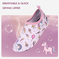 thumbnail image 4 of Watelves Kids Water Shoes Quick-Dry Non-Slip Barefoot Aqua Socks for Beach Swim Pool, 4 of 7