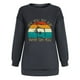 thumbnail image 5 of Puntoco, tops para mujer, sudadera con estampado de sol de invierno, tops de jersey Puntoco Puntoco-1200, 5 of 8