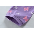 thumbnail image 6 of Little Hand Toddler Girls Pajamas Butterfly Short Set Summer Sleepwear Cotton Pjs Size 3T, 6 of 7