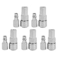 thumbnail image 4 of Conector rápido de aire Ticfox tubo neumático montaje de Acero al carbono autoblocante SF20 PF20, 4 of 14