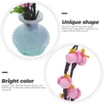 thumbnail image 5 of WORGEOUS 2pcs Artificial Plum Blossom Sushi Sashimi Plate Decoration Fake Floral Table Centerpiece, 5 of 8