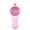 B, variant on VKLU 1Pc Pink Fruit Slicer and Cherry Pitter, 2-in-1 Stainless Steel Blade Strawberry Cutter, One-Handed Food Slicer for Healthy Salads and Party Platters, Dishwasher Safe