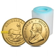 Roll of 15 - 1 oz South African Krugerrand Gold Coin BU (Random Year)