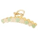 thumbnail image 2 of Clips de Garra grandes de cristal antideslizantes Colcomx pasadores de cangrejo francés Verde beige, 2 of 7