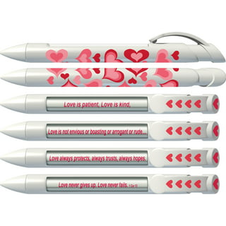 Amscan 3.75 in. Valentine's Day Multicolor Pen (13-Pack) 395229 - The Home  Depot