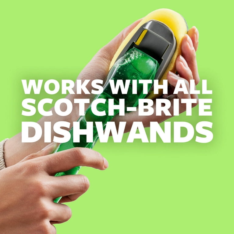 Scotch-Brite Heavy Duty Dishwand Refill Heads, 4 Pack photo 3