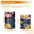 thumbnail image 6 of Yayeee Flameless Candles with Remote Flickering Battery Operated Multi Color Changing, Red Floral Flamingo, 6 of 7