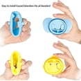 thumbnail image 4 of Grifo de extensión para niños, bebés, niños, juego de 2 grifos de extensión de animales, grifo divertido para fregadero de lavado a mano, 4 of 5