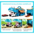 thumbnail image 4 of Transformer Dinosaurio Transporte Juguete Vehículo 13 En 1 Modelo Azul, 4 of 4