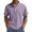 Purple, variant on CIENVNSTG Short Sleeve Shirts for Men Henley Casual Outfits Shirt Summer 2026 Novelty Athletic Tops Deep Red L