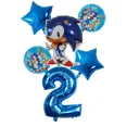 thumbnail image 4 of Juego de globos para fiesta de cumpleaños de Sonices, dibujos animados de anime, para niños, decoración de escenas de Halloween, accesorios de regalo, 4 of 5