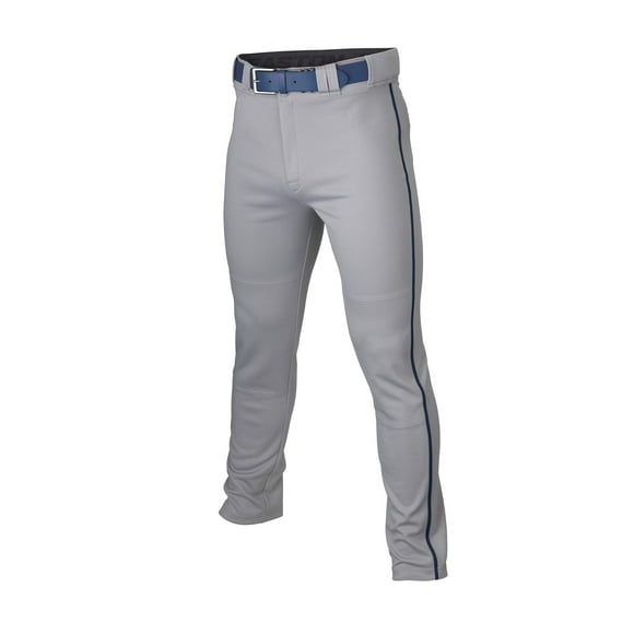 Pantalón de béisbol Easton RIVAL+ gris/azul marino para jóvenes, talla XL