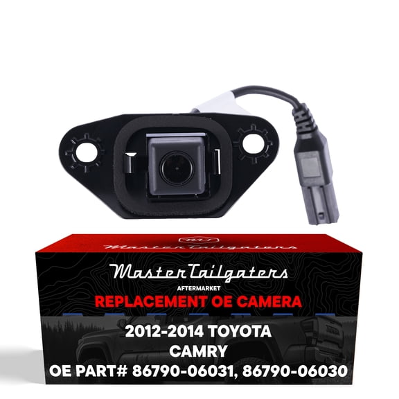 Master Tailgaters Replacement for Toyota Camry (2012-2014) Backup Camera OE Part # 86790-06030, 86790-06031