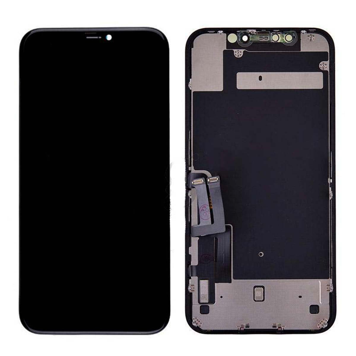 EFAITHFIX for iPhone 11 LCD Screen Replacement 6.1 Inch Frame Assembly LCD  Display and 3D Touch Screen Digitizer with Repair Tools Kit for A2111