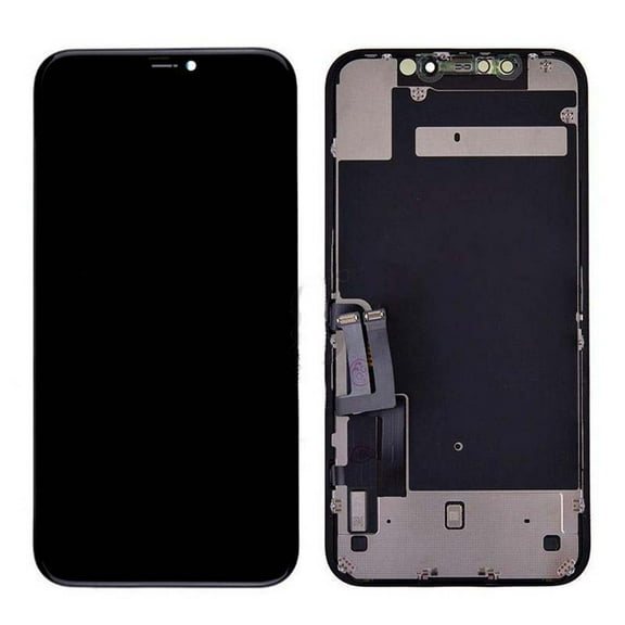 Replacement Incell LCD Display Touch Screen Digitizer Assembly With Metal Frame For Apple iPhone 11 - Black
