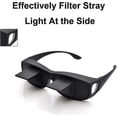 thumbnail image 4 of Bed Prism Spectacles Horizontal Mirror Lazy Readers Glasses 90 Degree Prism Glasses for Laying Down Reading and Watching TV, 4 of 5
