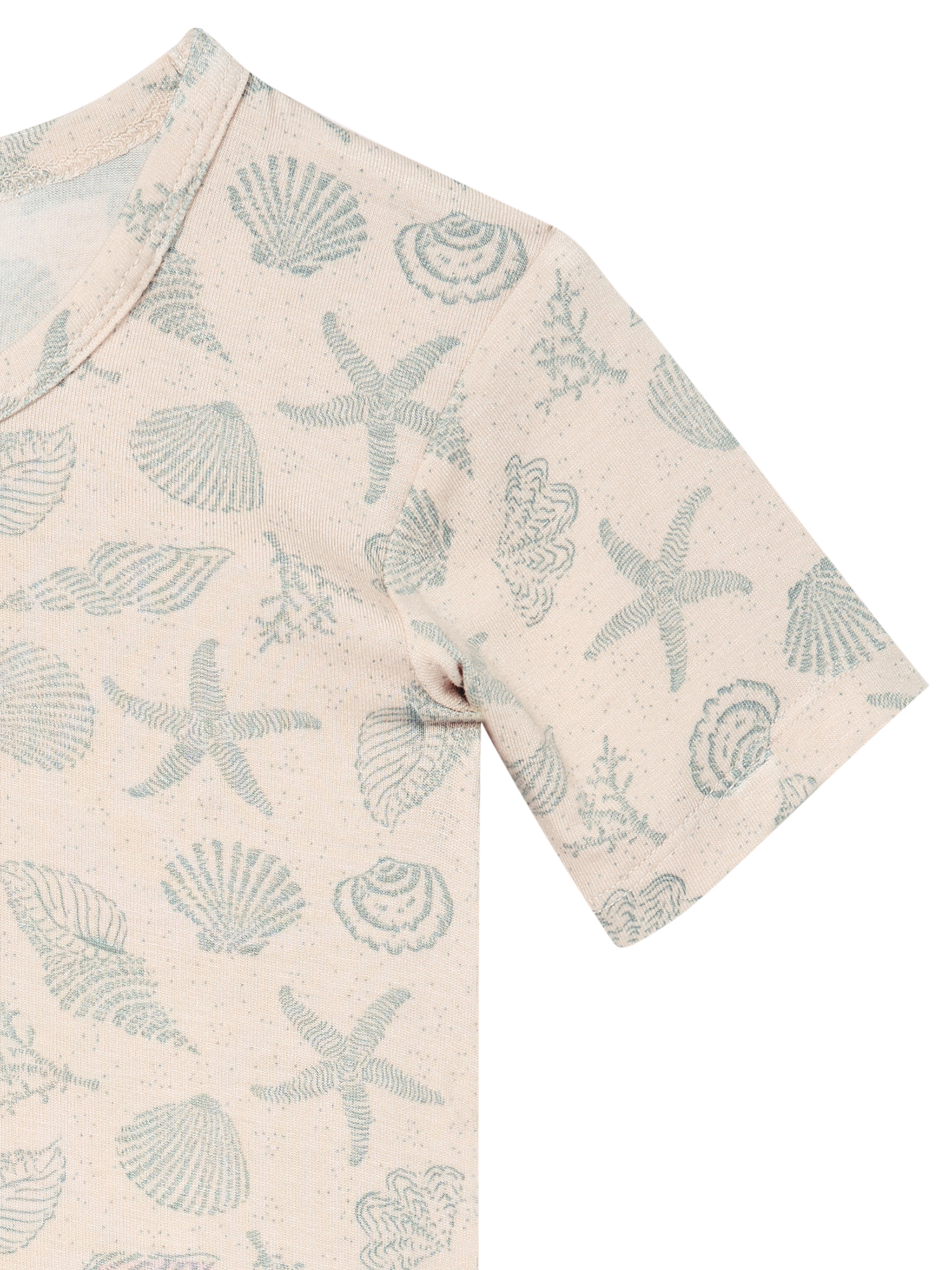 Modern Moments by Gerber Toddler Neutral Super Soft Americana Pajama Short Set, 2-Piece, Sizes 12M-5T