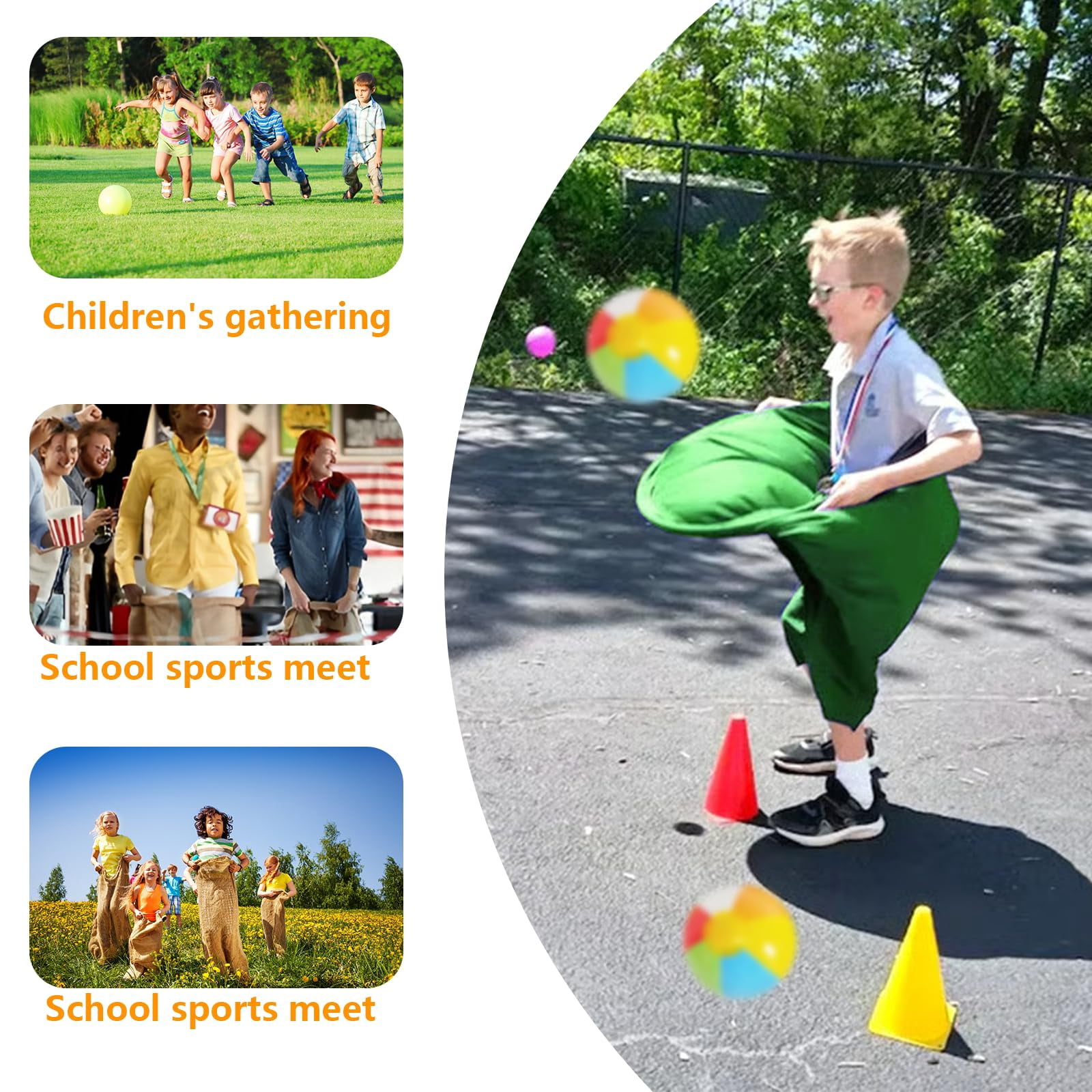 Granny Pants Yard Game, Granny Pants Outdoor Party Game Granny Pants Outdoor Game with Bouncy Balls and Pump Fun Family Reunion & Adult Yard Games for Groups