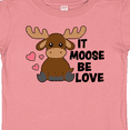 thumbnail image 4 of Inktastic It Moose Be Love with Cute Moose Boys or Girls Baby T-Shirt, 4 of 5