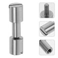 thumbnail image 1 of Luxshiny Handle Fasteners 2Pcs Grey for DIY Making 1.1*0.3*0.3in, 1 of 8