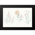 thumbnail image 2 of Wild Apple Portfolio 18x13 Black Modern Framed Museum Art Print Titled - Flowers on White VIII Contemporary, 2 of 5