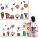 thumbnail image 4 of sweethay Pegatinas en maceta frescas, calcomanía autoadhesiva, ventana de vidrio, dormitorio, papel de pared comercial, papel tapiz para dormitorio, Decoración del hogar sweethay HA6578-00B, 4 of 6