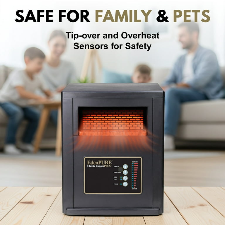 EdenPURE® Classic CopperPLUS™ Infrared Space Heater