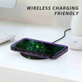 thumbnail image 5 of Dteck Full Body 360 Protective Shockproof Dirtproof Sandproof IP68 With Build in Screen Protector Phone Case, For iPhone 11 Pro Max (6.5 inch), purple, 5 of 7