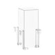 thumbnail image 2 of 3 Piezas Soportes para Pecera Monturas para Tanque de Presión Negativa Accesorios de Bricolaje Estructura de PET Transparente de Fácil Instalación Ad Grande con soportes, 2 of 9