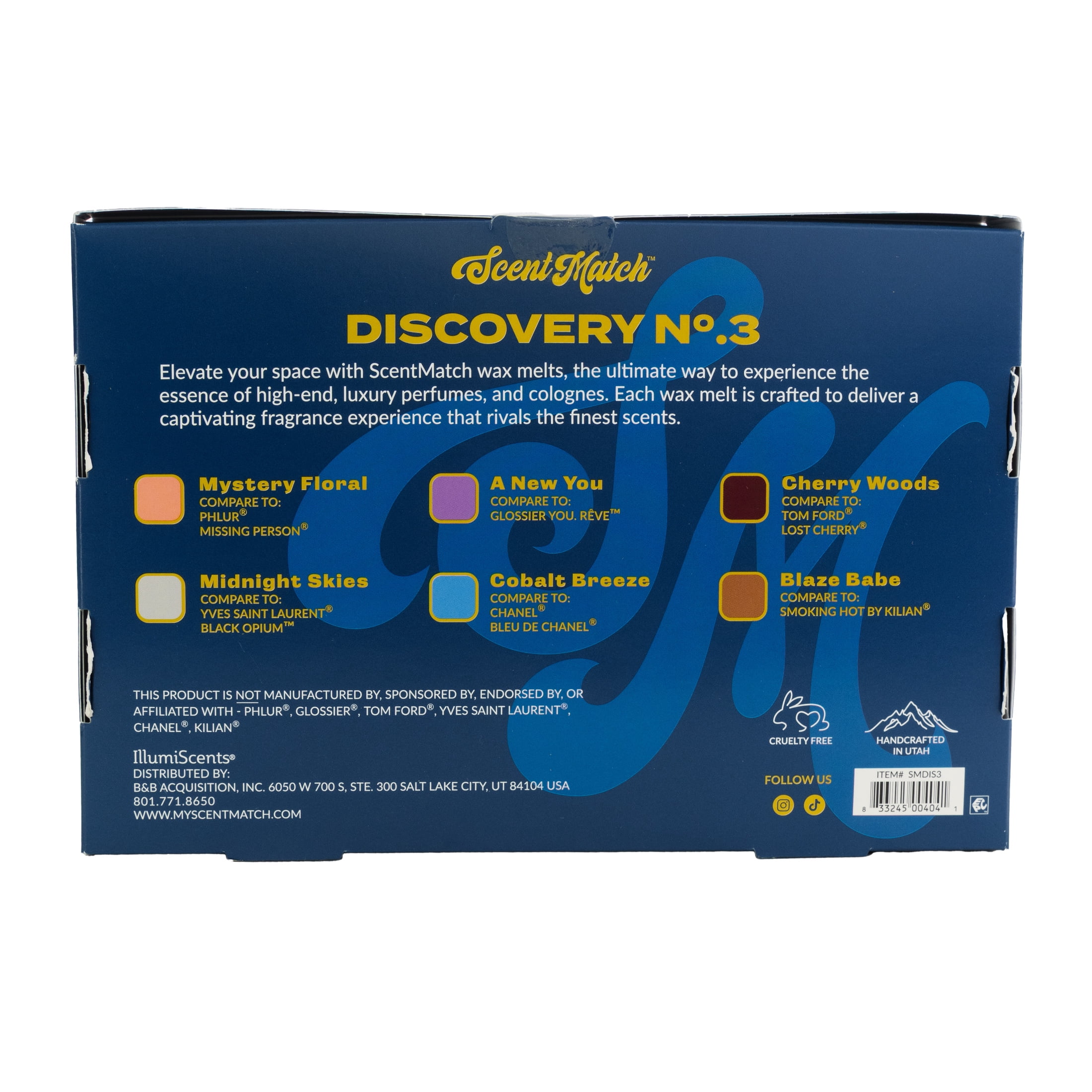 ScentMatch Wax Melts Discovery Sample Pack 3