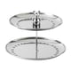 thumbnail image 1 of Soporte para cupcakes, plato de frutas, metal, moderno, soporte para tazas, pasteles, torre, torre de postres para 2 niveles, 1 of 9