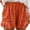 Orange, variant on IROINNID Women's Plus Size Casual Elastic Waist Loose Comfy Shorts