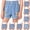 Blue a4, variant on Spazoro Toddler Girls Denim Shorts with 4-Pockets, Casual Elastic Waist Applique Bow Summer Jean Shorts for Kids Blue Size 4-5 T