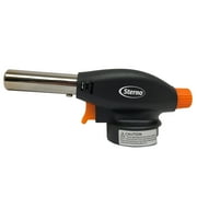Sterno Butane Torch Lighter - Kitchen Blow Torch & Butane Torch for Cooking, Butane Torch Head with Automatic Safety Shut-Off Sensor - Compatible with Most Butane Fuel Canisters - 1 Handheld Torch