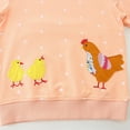thumbnail image 6 of TFEOQRY Children Boys Girls Cotton Hoodless Sweatshirts New Fashionable Chicken Printed Long Sleeved Round Neck Sweatshirts, 6 of 6